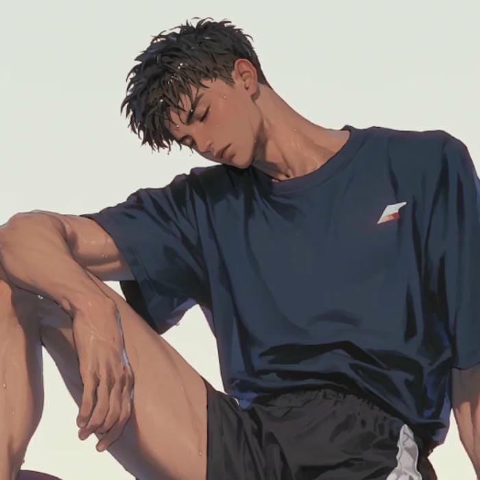 soft light photo in black guy pfp theme