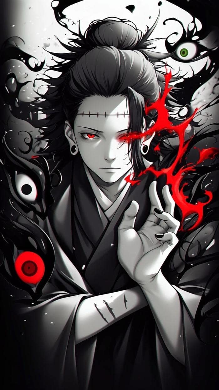 strategic thinking radiates quietly from geto pfp