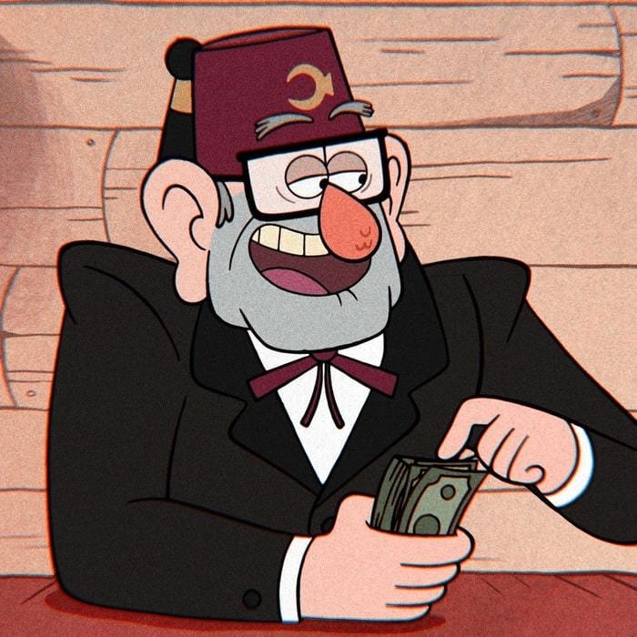 stylized animated cn pfp boy portrait with bold linework