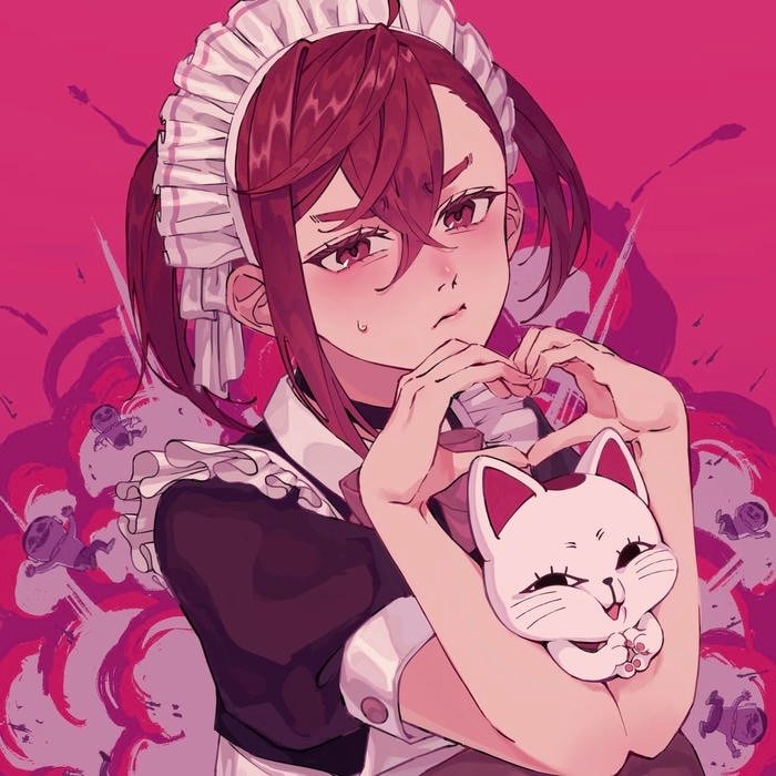 Anime girl confidence shown without exaggeration in momo ayase pfp