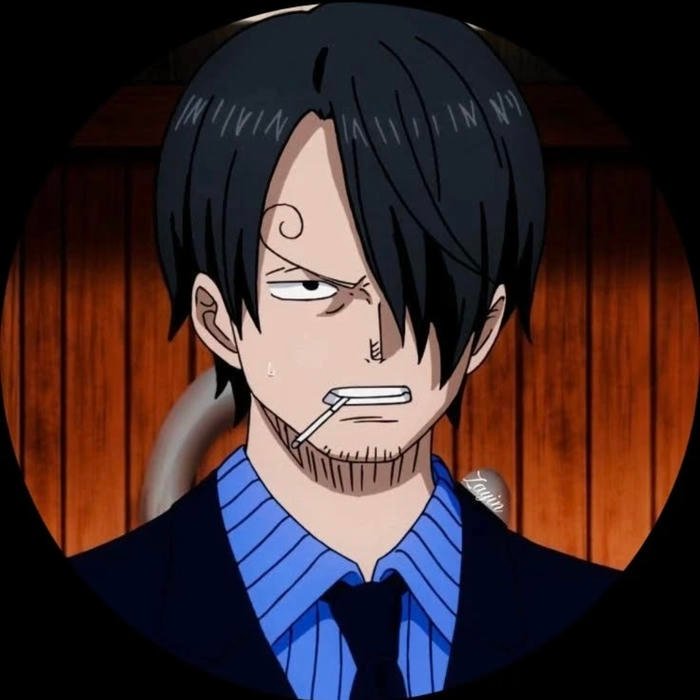 Anime screenshot recreation refined into balanced Sanji pfp