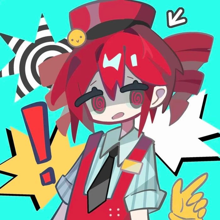 Calm digital character art suitable for teto pfp usage