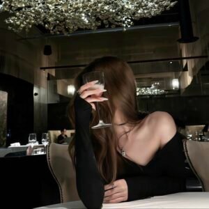 Carefully arranged subject focus defining clean pfp aesthetics