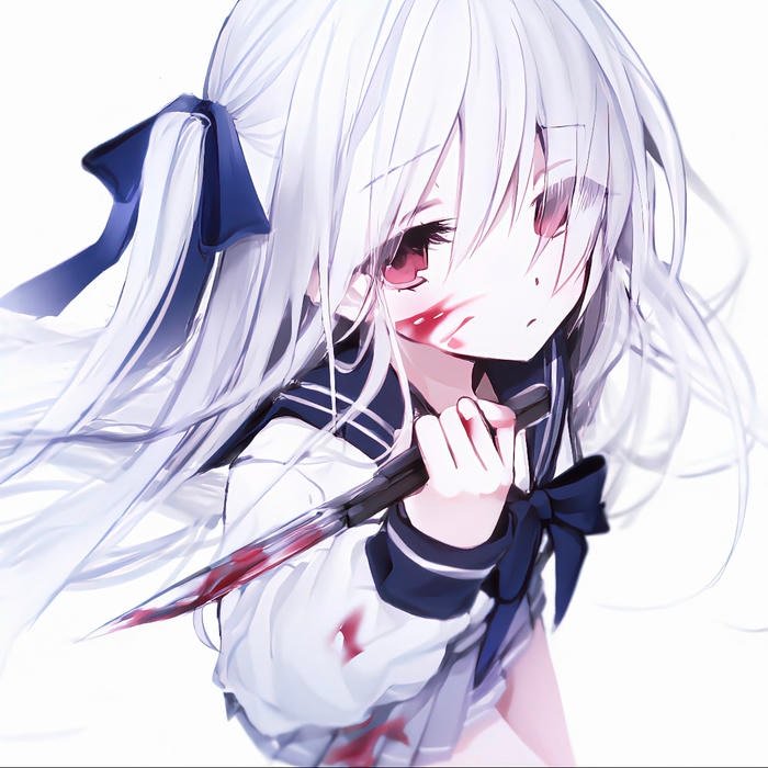 Cold anime pfp reflecting desaturated mood and withdrawn personality