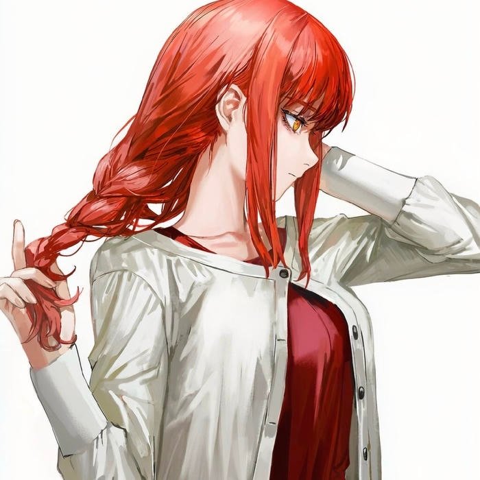 Commanding presence built subtly into makima pfp