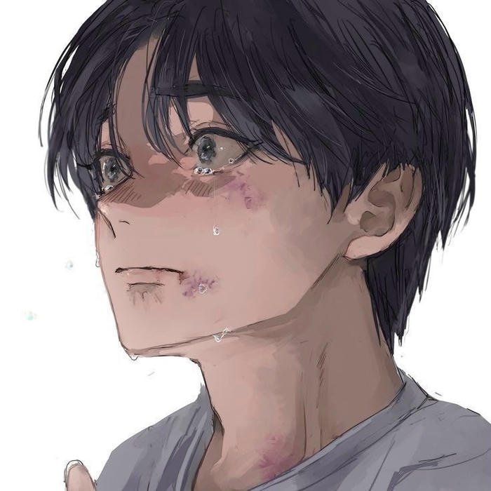 Crazy pfp channeling uncontrollable madness into visual form