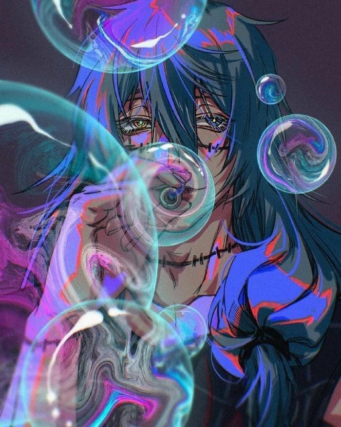 Cursed being concept illustrated visually through mahito pfp