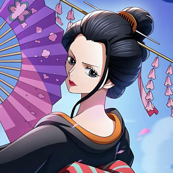 Deep emotional calm illustrated within robin pfp