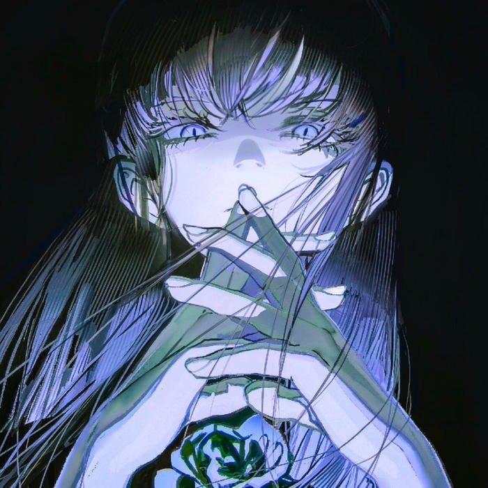 Depressed pfp expressing emotional stagnation and inner emptiness