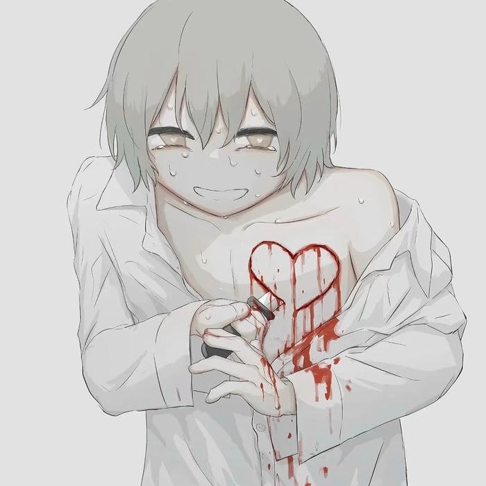 Depressed pfp reflecting prolonged mental strain and sadness