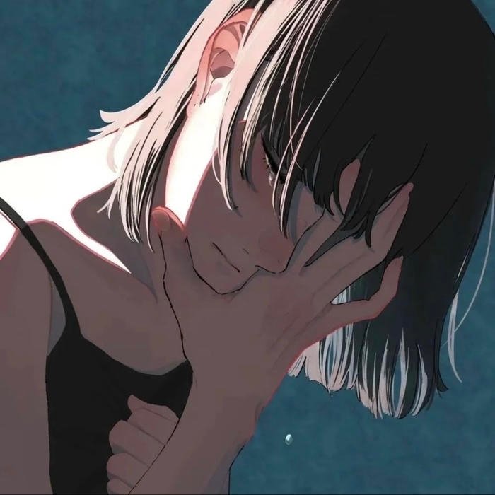 Depressed pfp shaped by emotional withdrawal and isolation