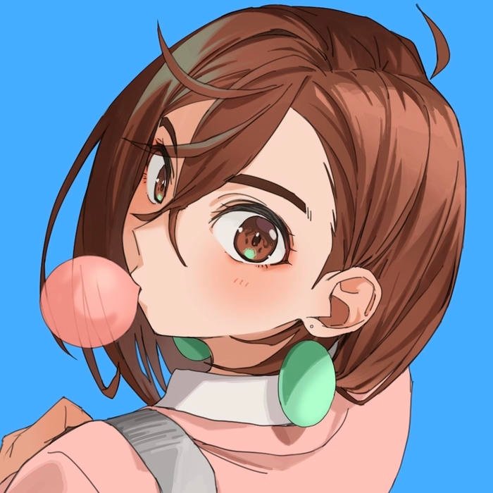 Distinctive anime fashion sense visible in momo ayase pfp