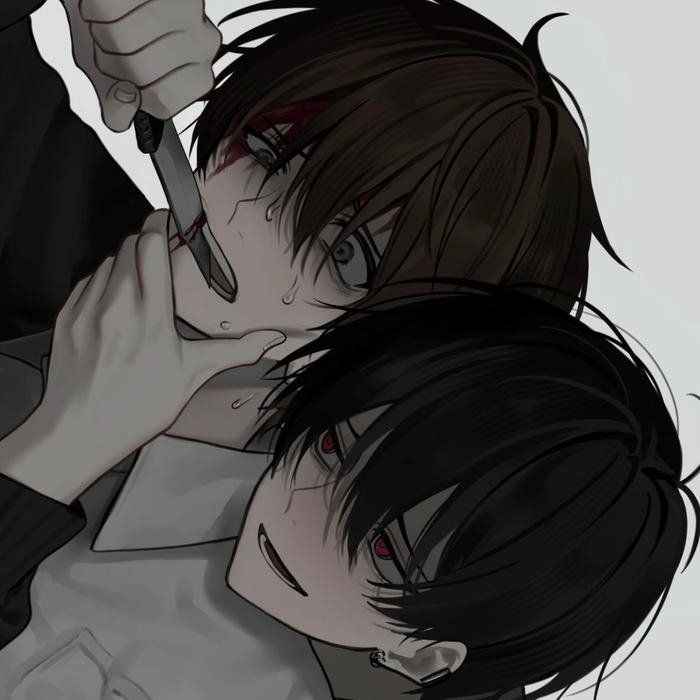 Distorted emotional logic embedded deeply inside crazy pfp