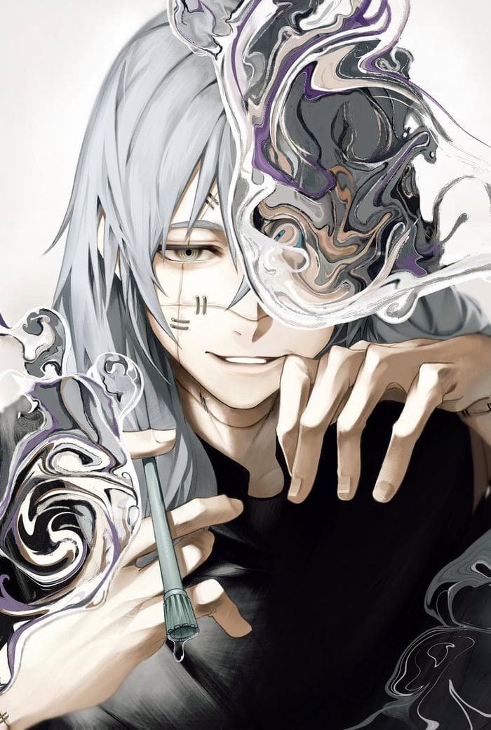 Distorted humanity concept shown visually through mahito pfp