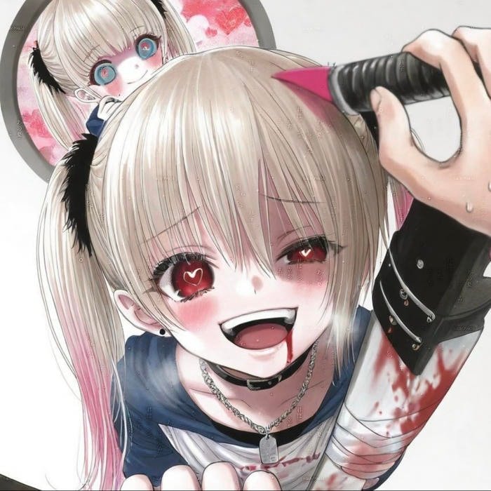 Disturbing visual tension shaping the identity of crazy pfp