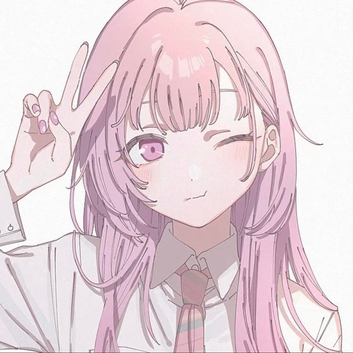 Dreamlike anime waifu pfp with soothing visual presence