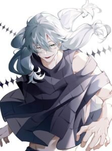 Eerie anime presence lingering throughout mahito pfp