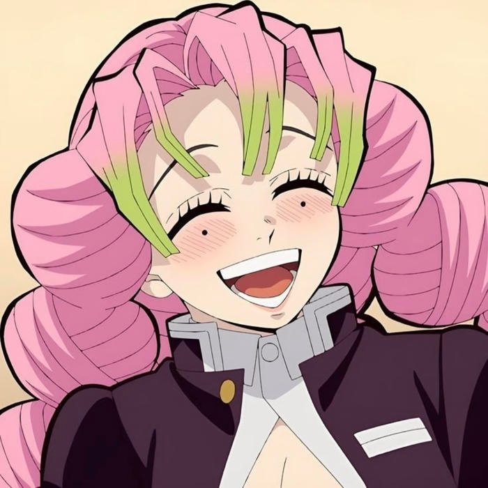 Elegant pastel visual language used in mitsuri pfp