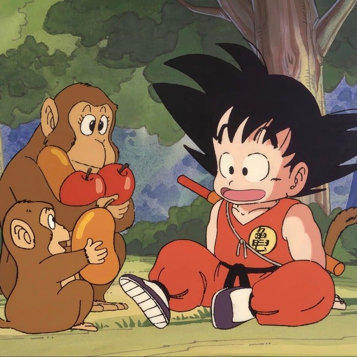 Escalating anime confrontation shown via dragon ball pfp