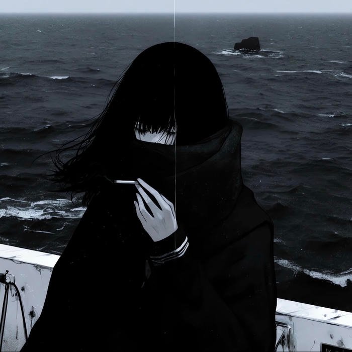 Heavy hearted calm surrounding the presence of depressed pfp