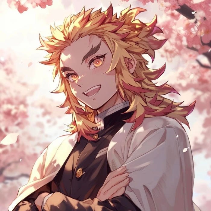 High energy anime profile powered by rengoku pfp