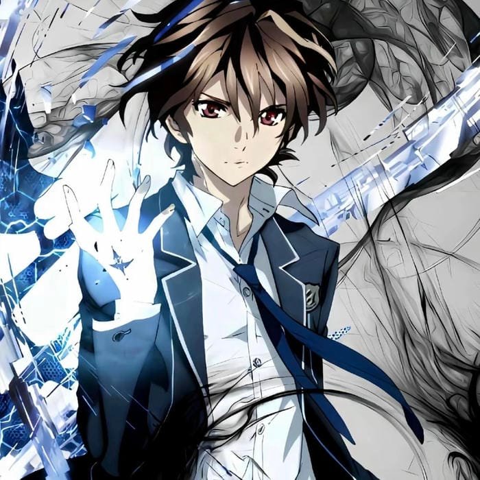 Impassive cold anime pfp radiating composure and silent dominance