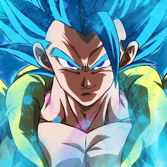 Mid battle scream frozen dramatically within Vegito pfp