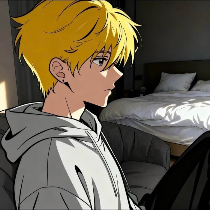 Modern anime profile illustration used as anime man pfp