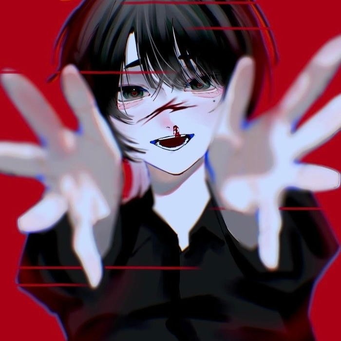 Modern street emo anime boy pfp enhancing profile style