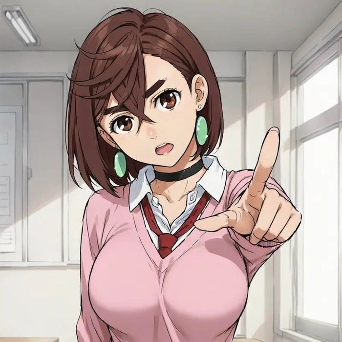 Modern youth culture influence visible in momo ayase pfp