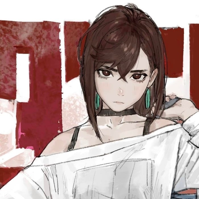 Natural confidence expressed through simple momo ayase pfp