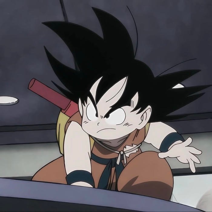 Peak transformation scene forming dragon ball pfp