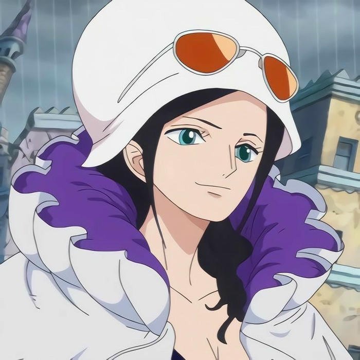 Poised character personality reflected clearly in robin pfp