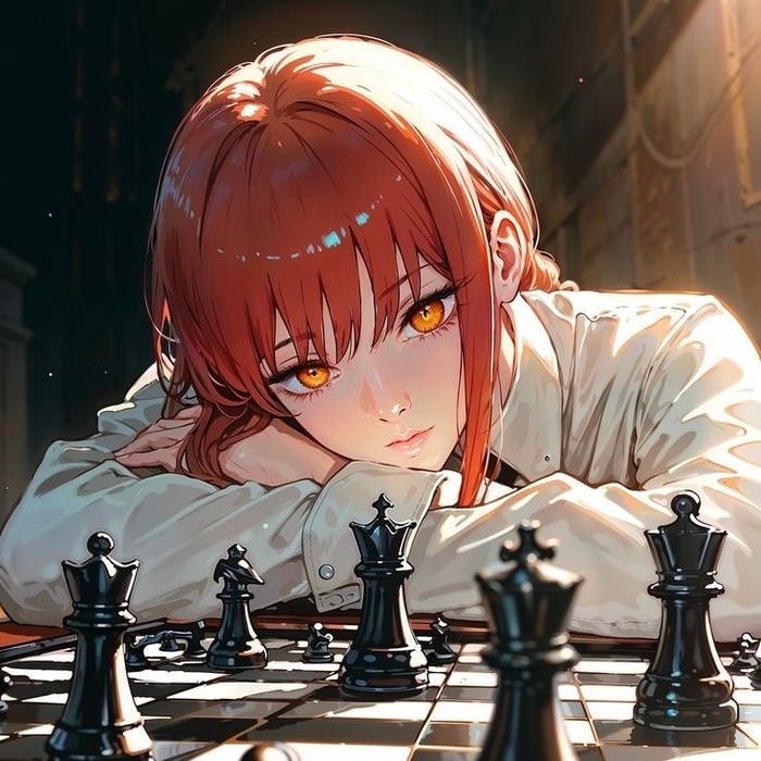 Psychological tension conveyed strongly by makima pfp