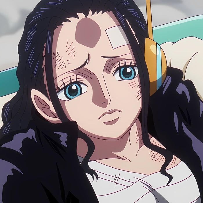 Serene yet powerful anime mood seen in robin pfp