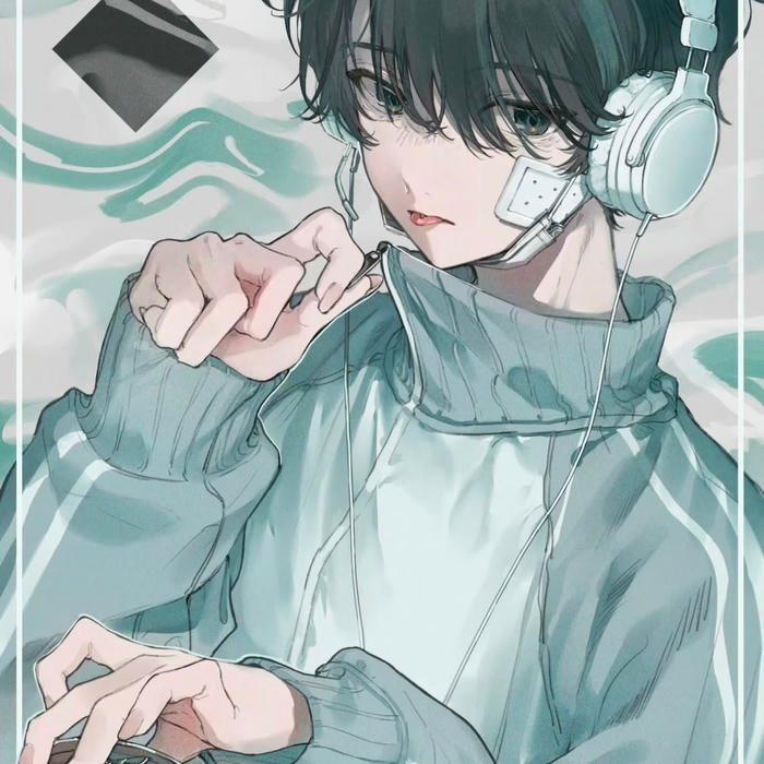 Sharp jawline anime character adapted into anime man pfp