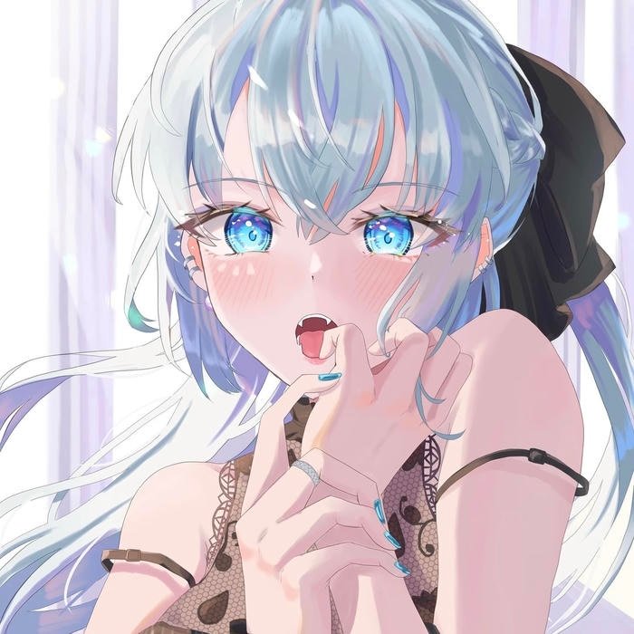 Soft charm anime waifu pfp appealing at first glance
