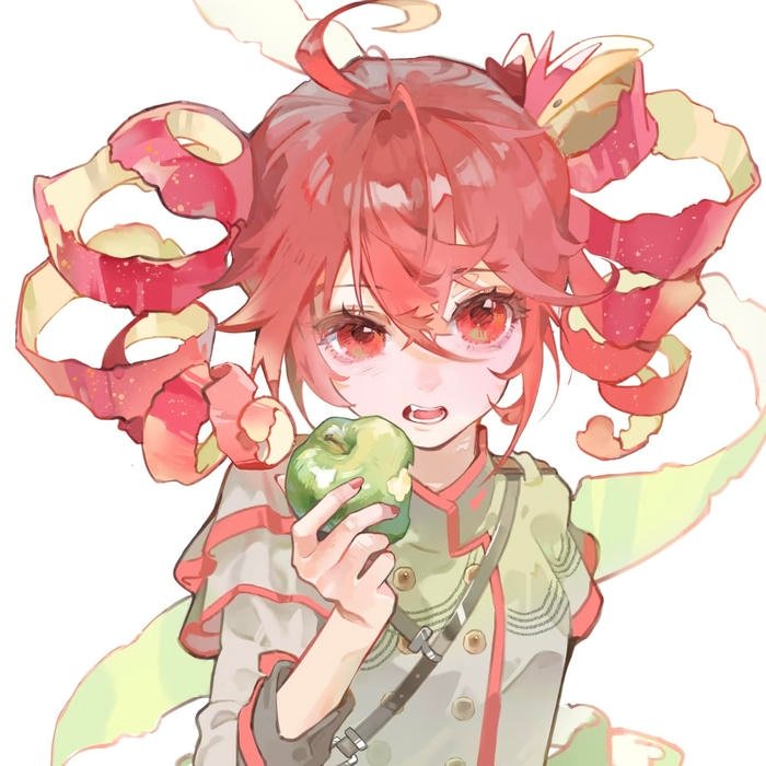 Soft-colored anime portrait often seen in teto pfp