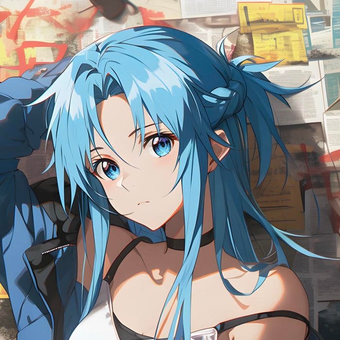 Soft lighting anime waifu pfp enhancing facial softness