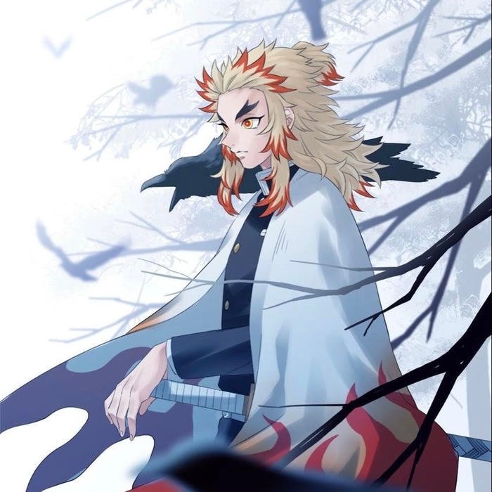 Strong sense of justice portrayed clearly in rengoku pfp