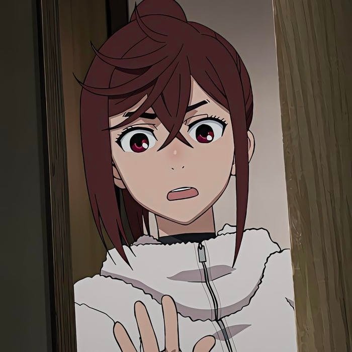 Stylish modern anime look captured naturally through momo ayase pfp