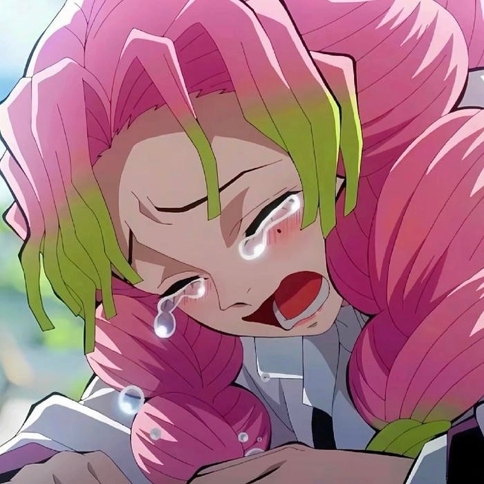 Sweet anime color story built around mitsuri pfp