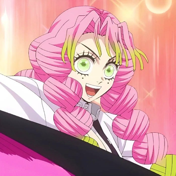 Sweet personality impression reflected through mitsuri pfp