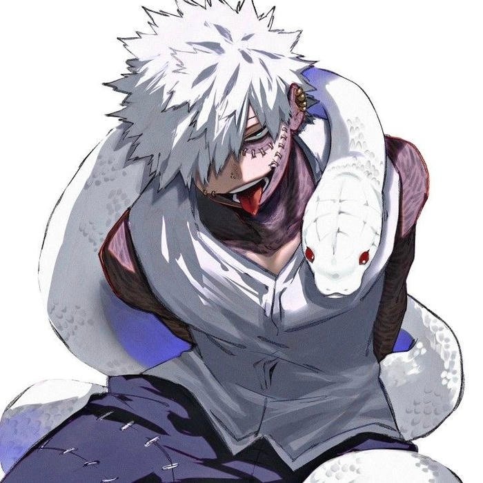 Unstable power and rage visible within dabi pfp