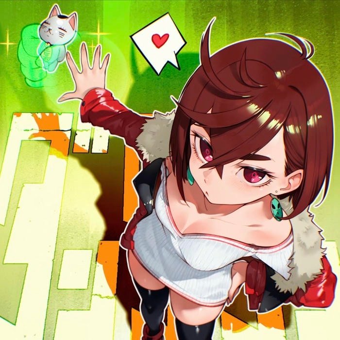 Urban inspired anime style defining momo ayase pfp