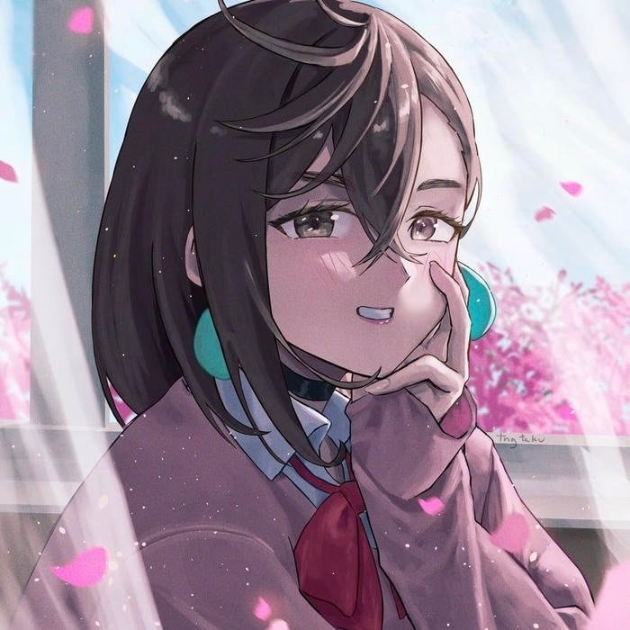 Youth driven anime charisma emphasized through momo ayase pfp