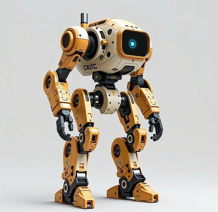 ai character portrait minimal bot pfp style