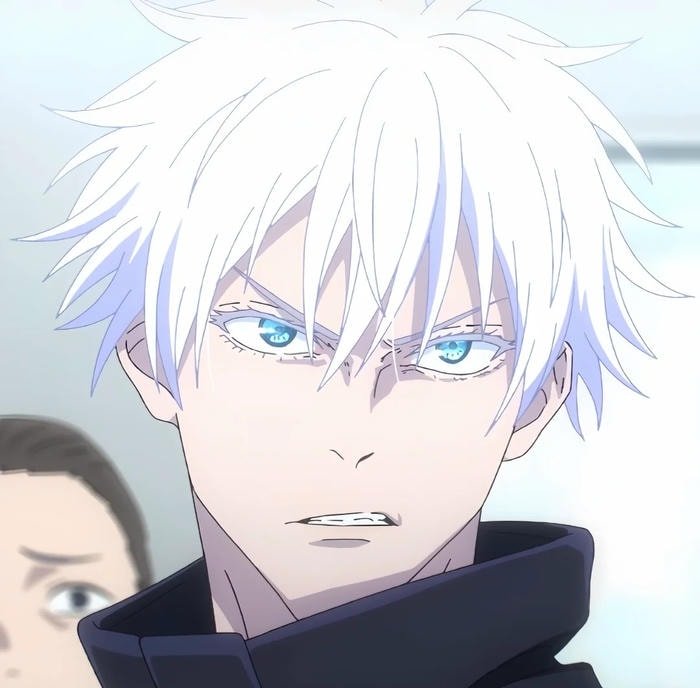 anime inspired image with gojo discord pfp