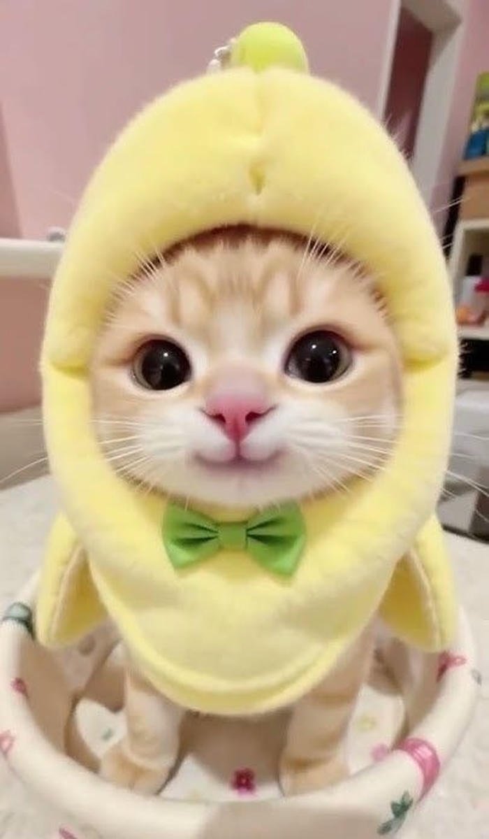 avatar banana pfp with smiling fruit face