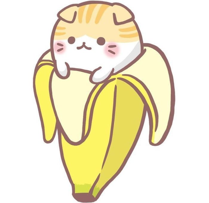 banana pfp designed for online identity